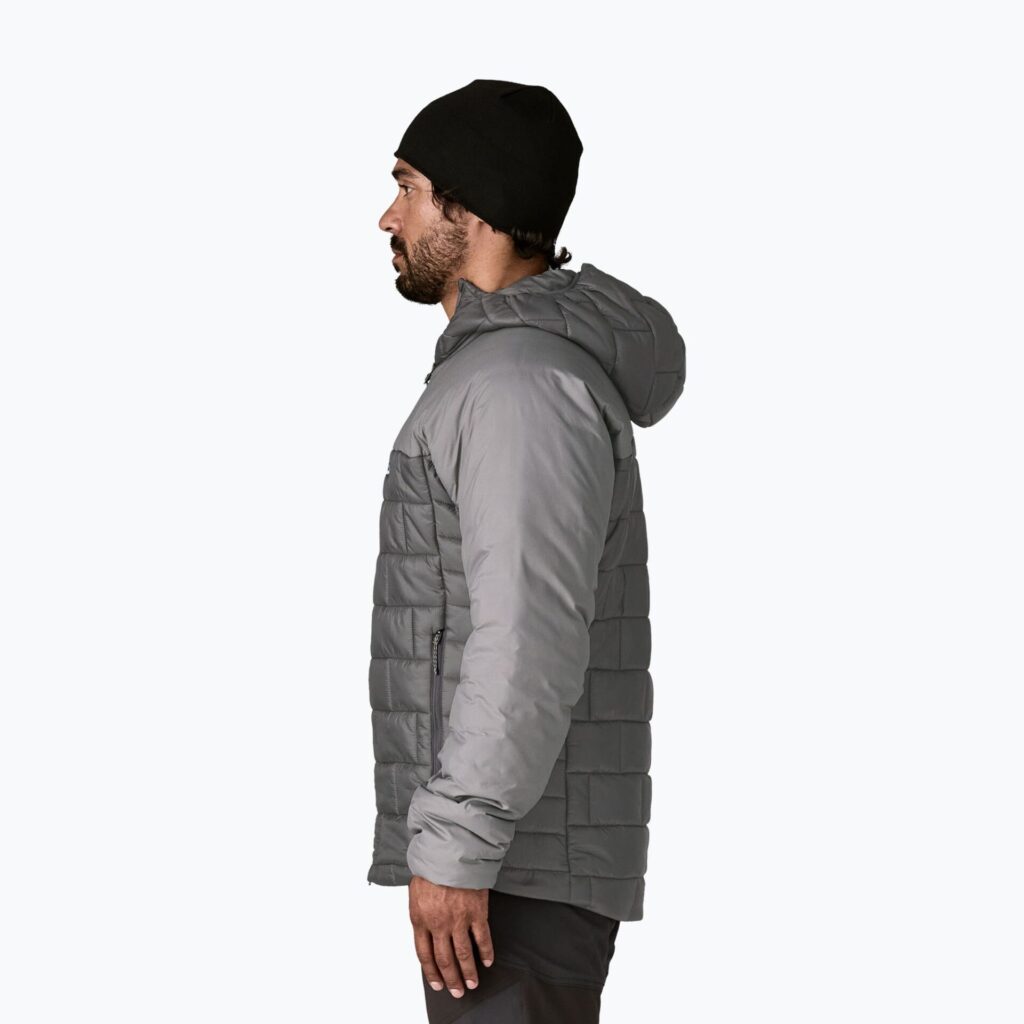 Куртка мужская Patagonia Hi-Loft Nano Puff Hoody forge grey