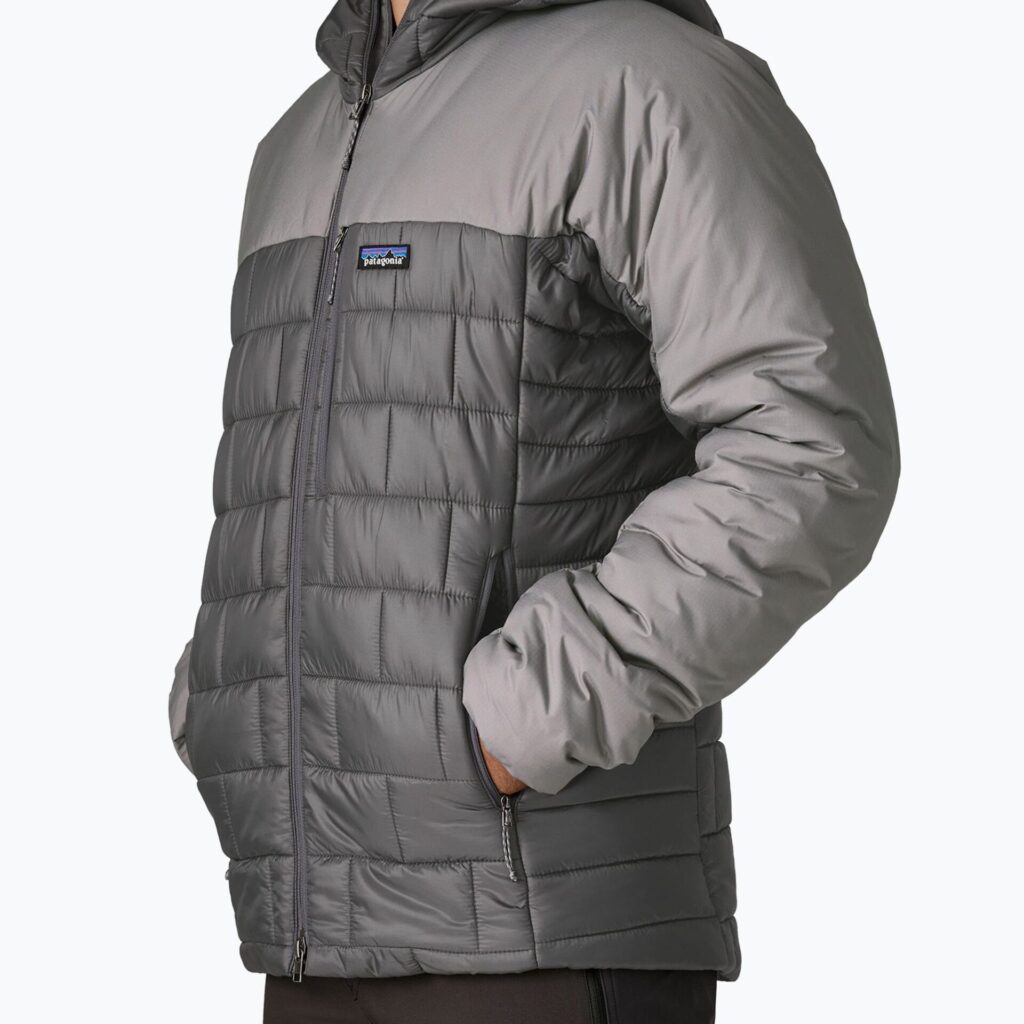 Куртка мужская Patagonia Hi-Loft Nano Puff Hoody forge grey
