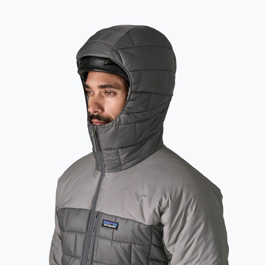 Куртка мужская Patagonia Hi-Loft Nano Puff Hoody forge grey