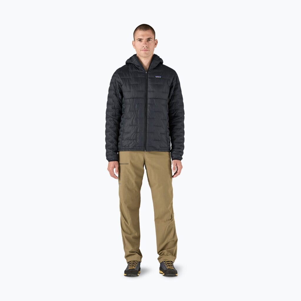 Куртка мужская Patagonia Micro Puff Hoody black