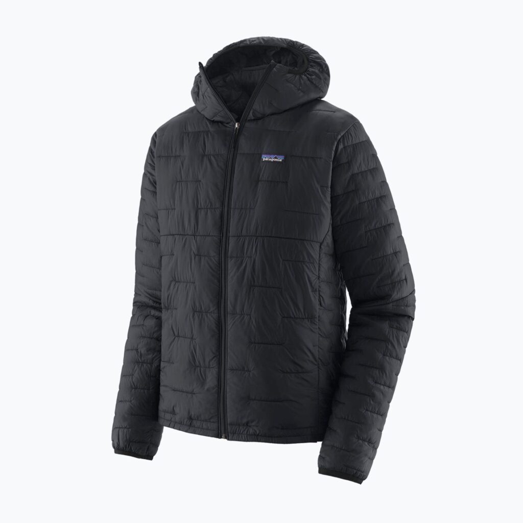Куртка мужская Patagonia Micro Puff Hoody black