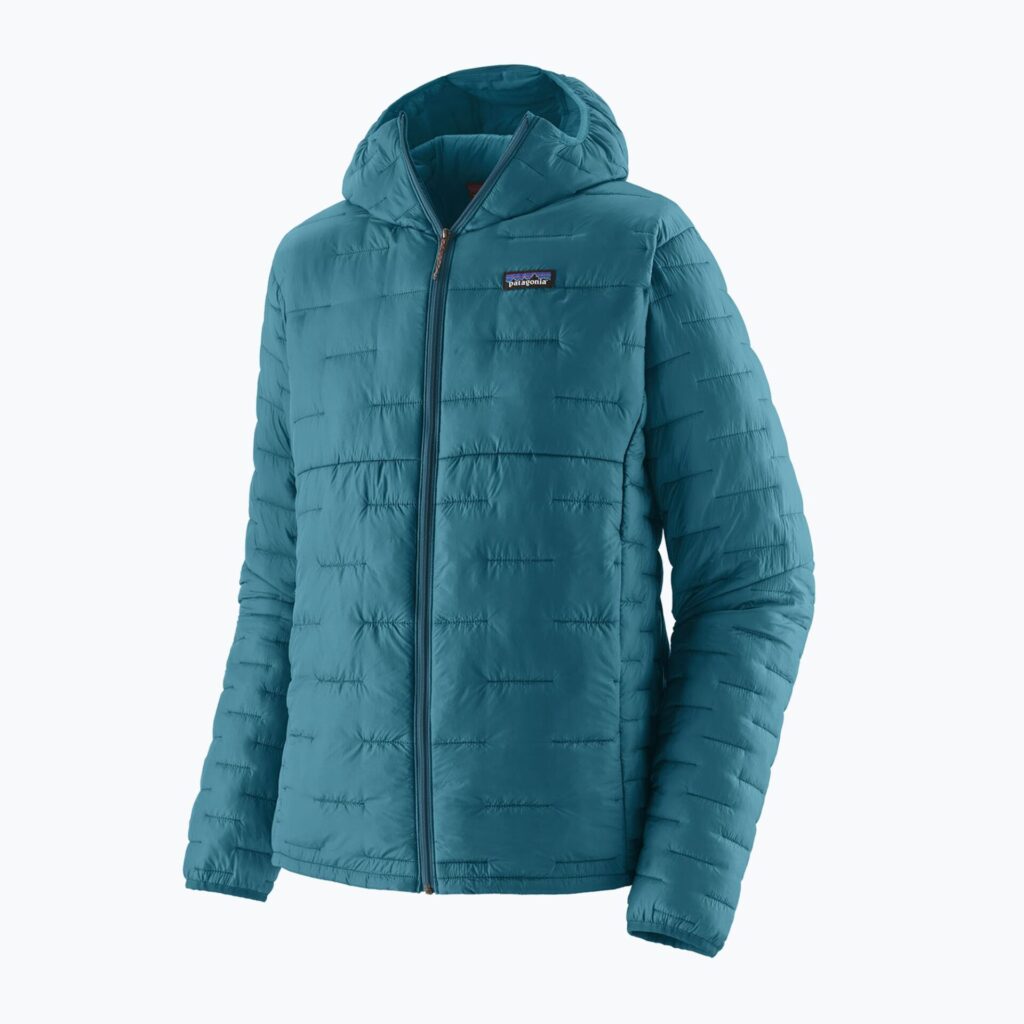 Куртка мужская Patagonia Micro Puff Hoody glacial blue
