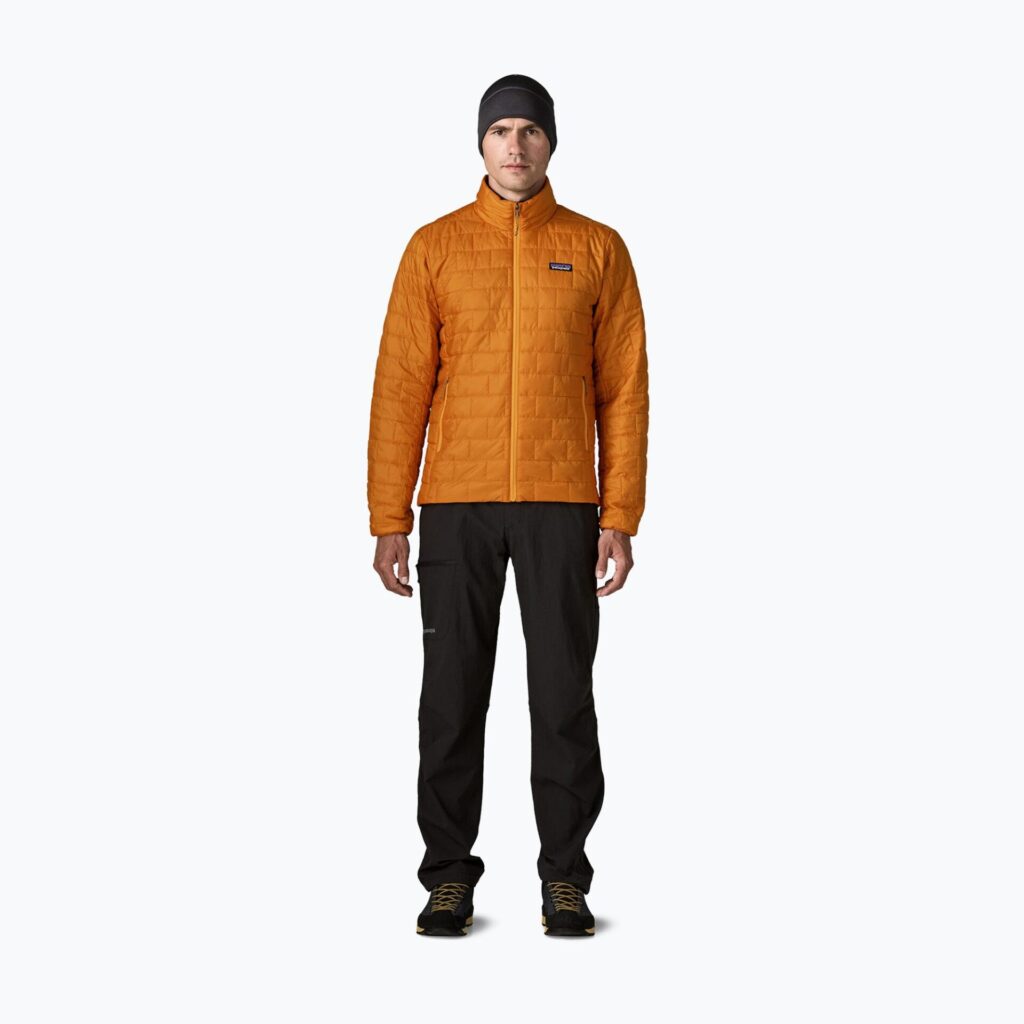 Куртка мужская Patagonia Nano Puff autumn orange