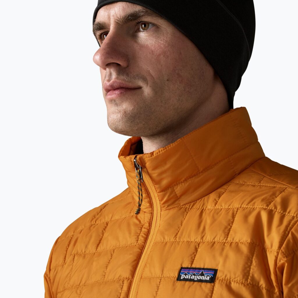 Куртка мужская Patagonia Nano Puff autumn orange