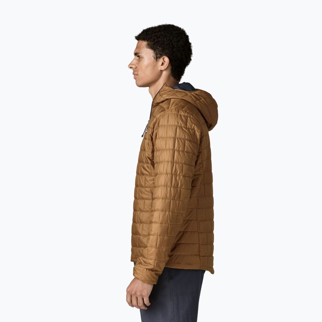 Куртка мужская Patagonia Nano Puff Hoody deer brown