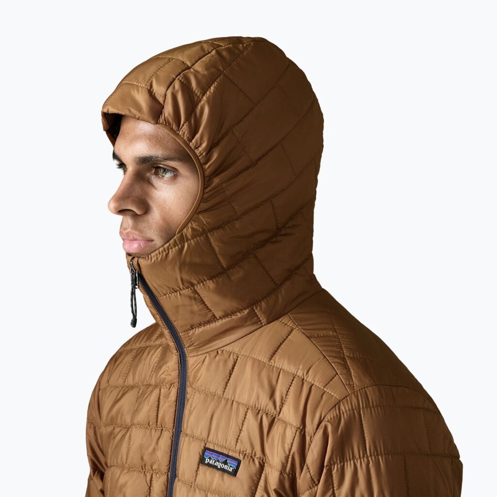 Куртка мужская Patagonia Nano Puff Hoody deer brown