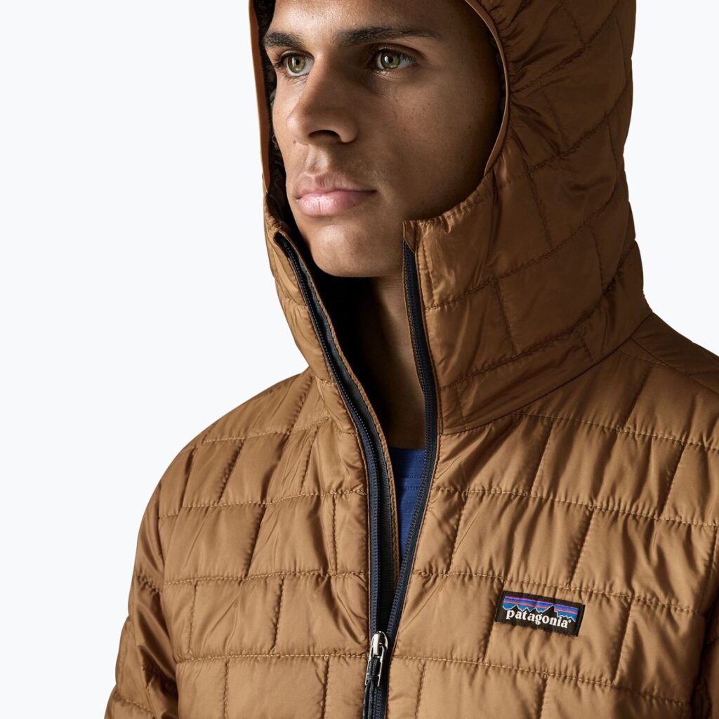 Куртка мужская Patagonia Nano Puff Hoody deer brown