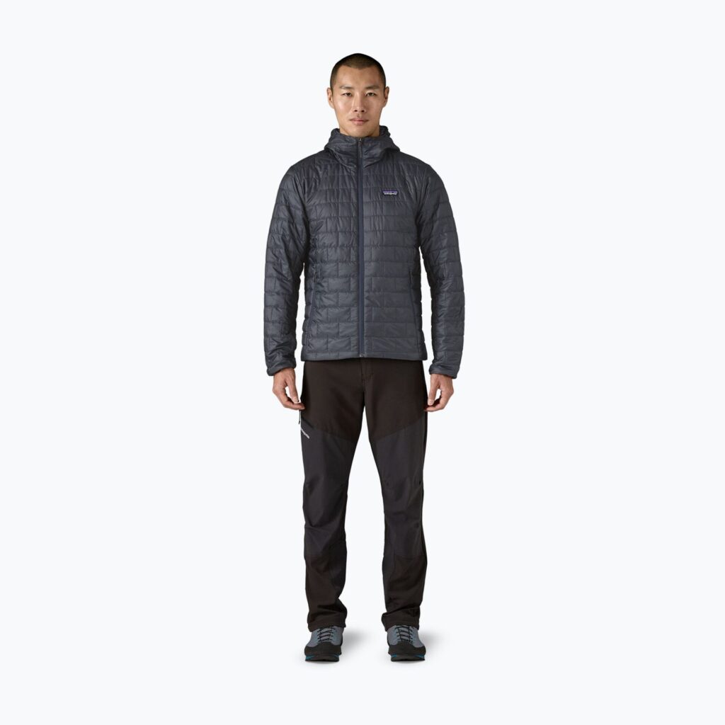 Куртка мужская Patagonia Nano Puff Hoody smolder blue