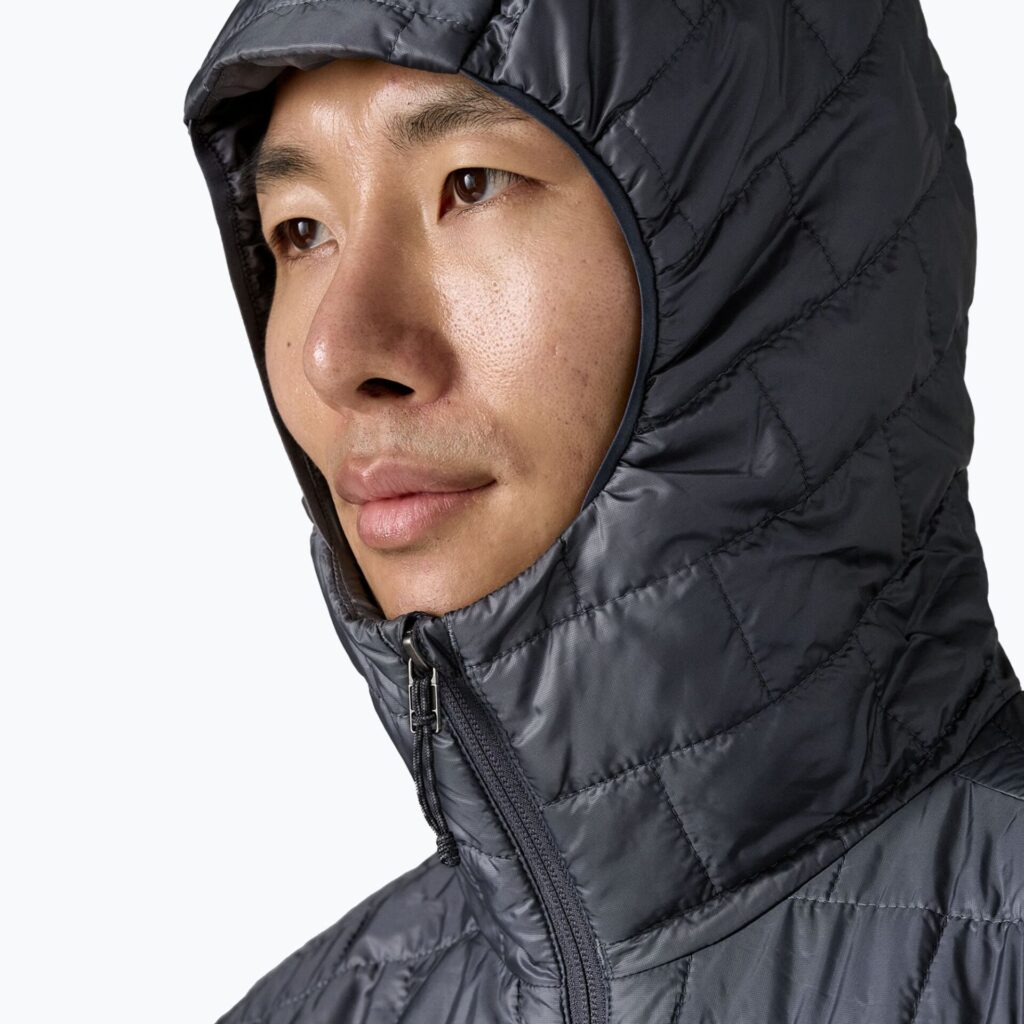 Куртка мужская Patagonia Nano Puff Hoody smolder blue