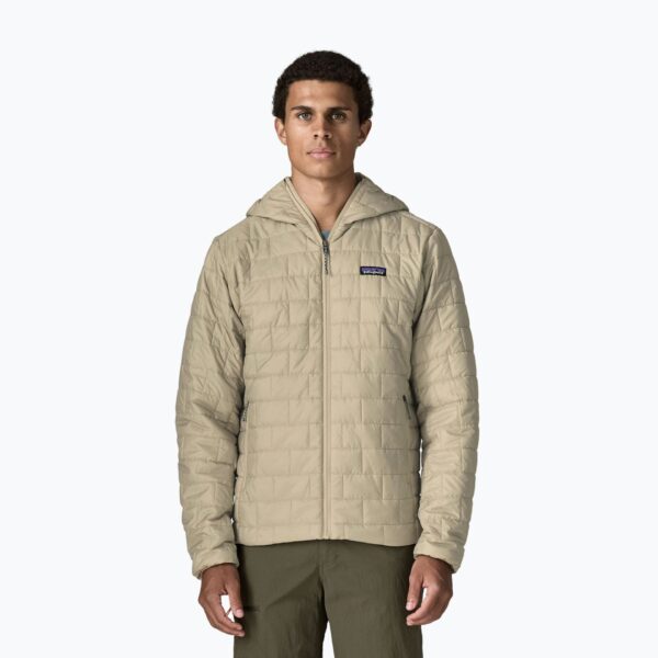 Куртка мужская Patagonia Nano Puff Hoody weathered stone