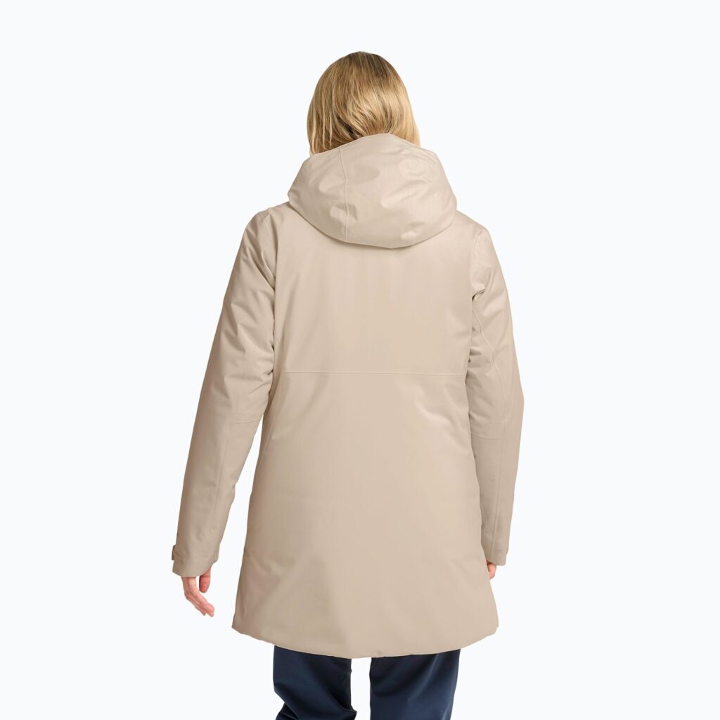 Женская непромокаемая курткаJack Wolfskin Heidelstein 2 Ins oyster