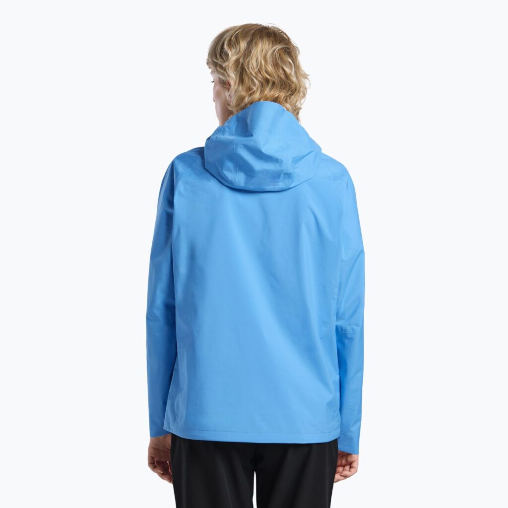 Женская непромокаемая курткаJack Wolfskin Prelight 2.5L LT mid blue