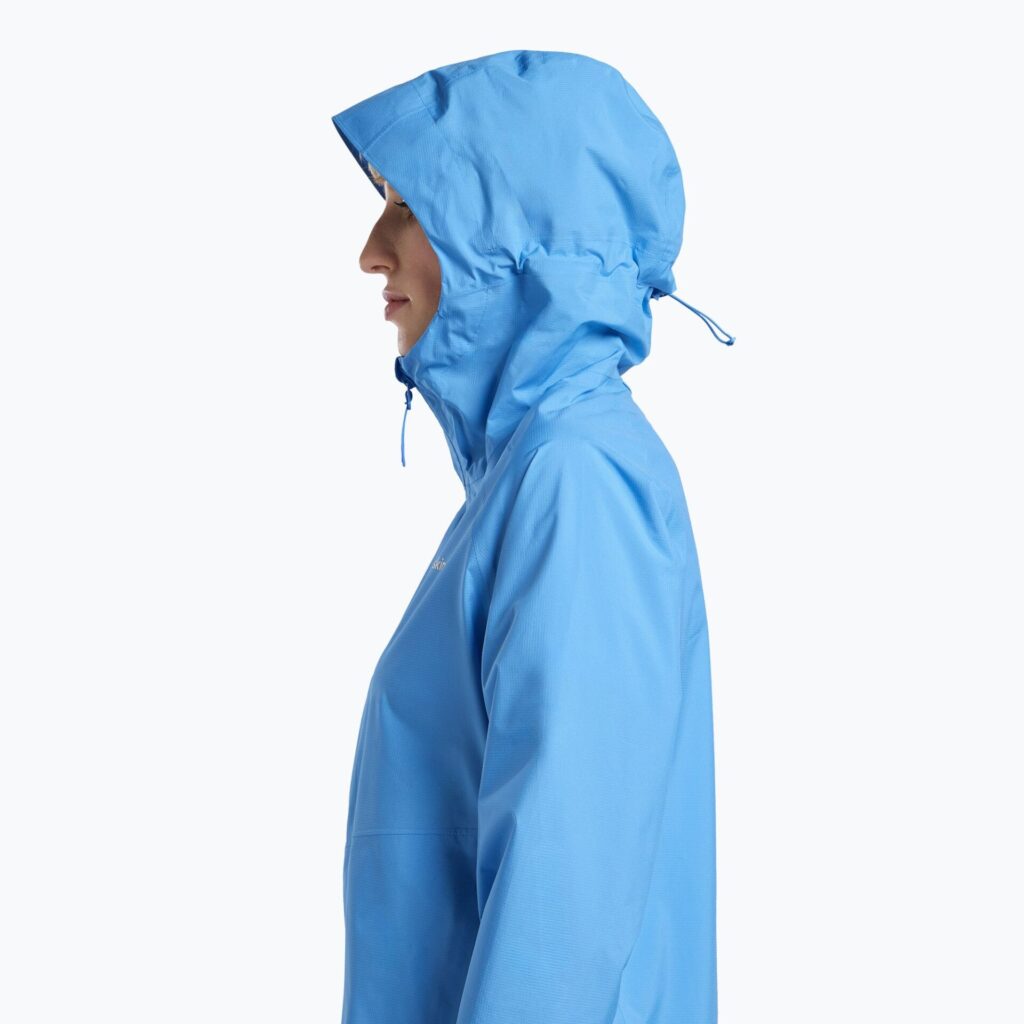 Женская непромокаемая курткаJack Wolfskin Prelight 2.5L LT mid blue