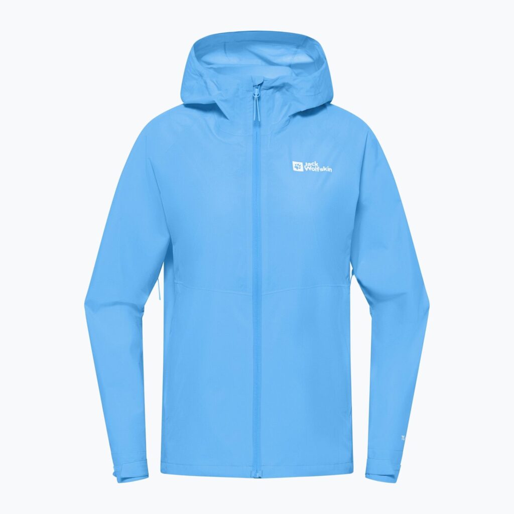 Женская непромокаемая курткаJack Wolfskin Prelight 2.5L LT mid blue