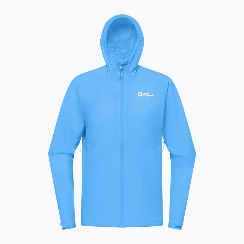 Женская непромокаемая курткаJack Wolfskin Prelight 2.5L LT mid blue