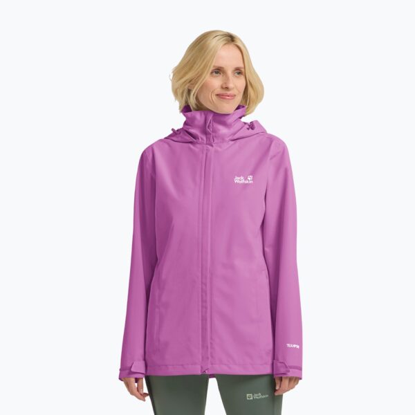 Перчатки Женская непромокаемая курткаJack Wolfskin Trailtime 2L fox