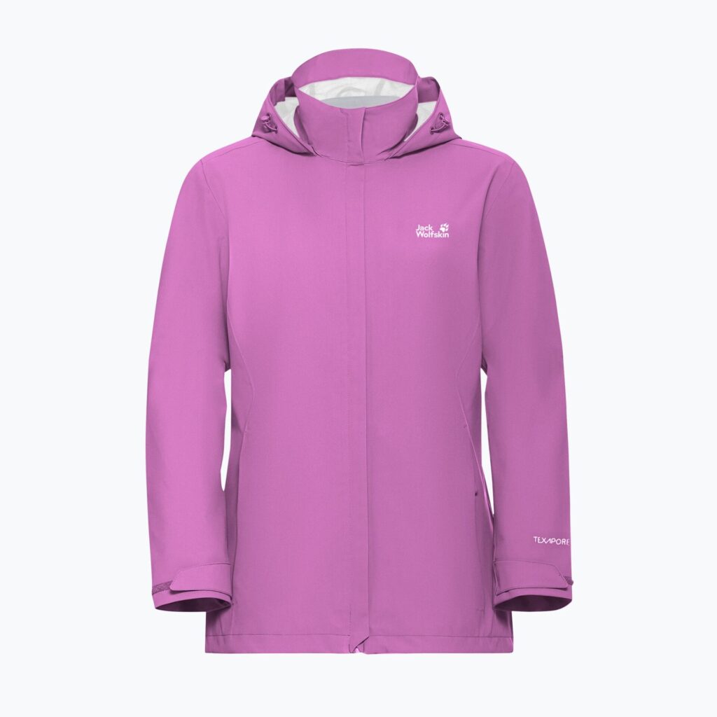 Перчатки Женская непромокаемая курткаJack Wolfskin Trailtime 2L fox