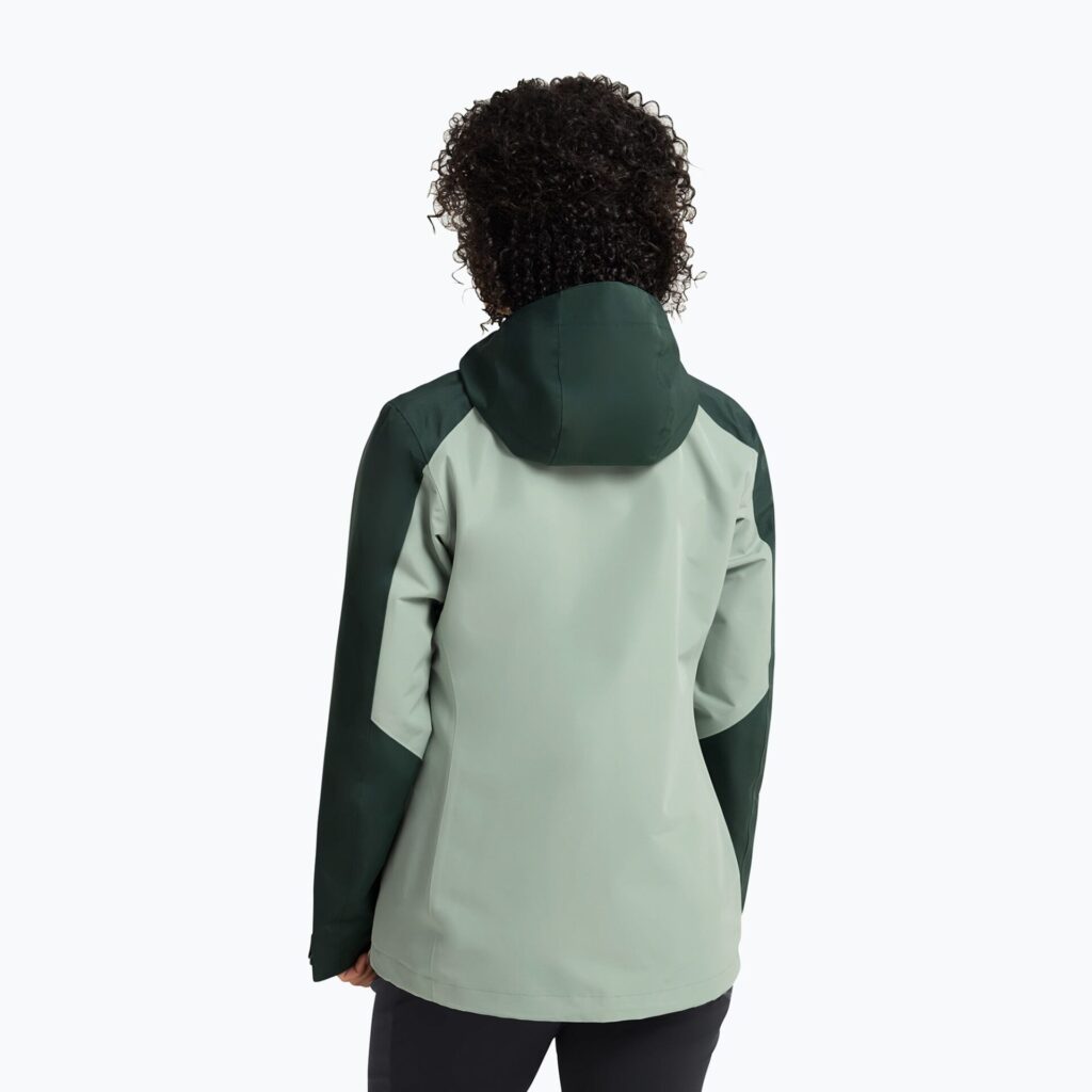 Женская непромокаемая курткаJack Wolfskin Wildbound 2L green zinnia