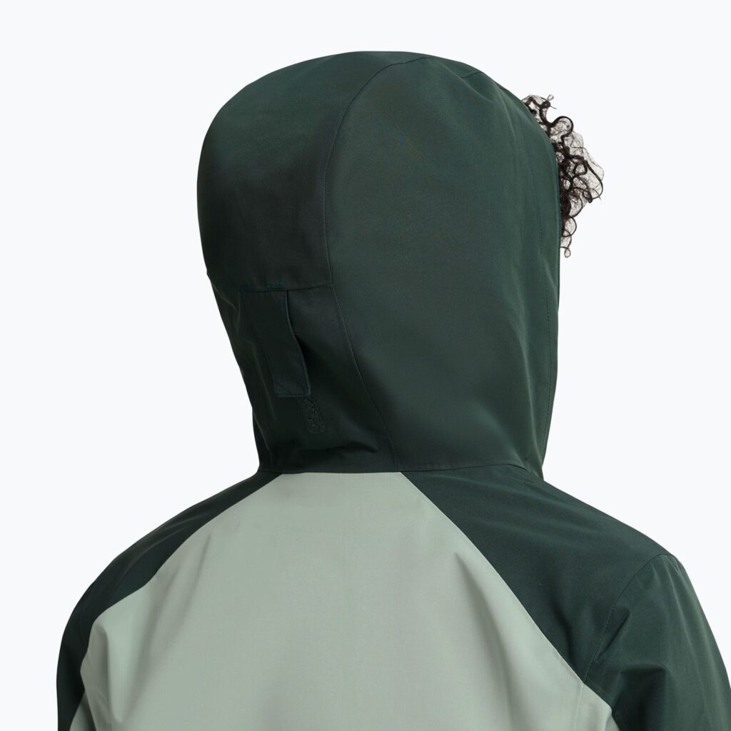 Женская непромокаемая курткаJack Wolfskin Wildbound 2L green zinnia
