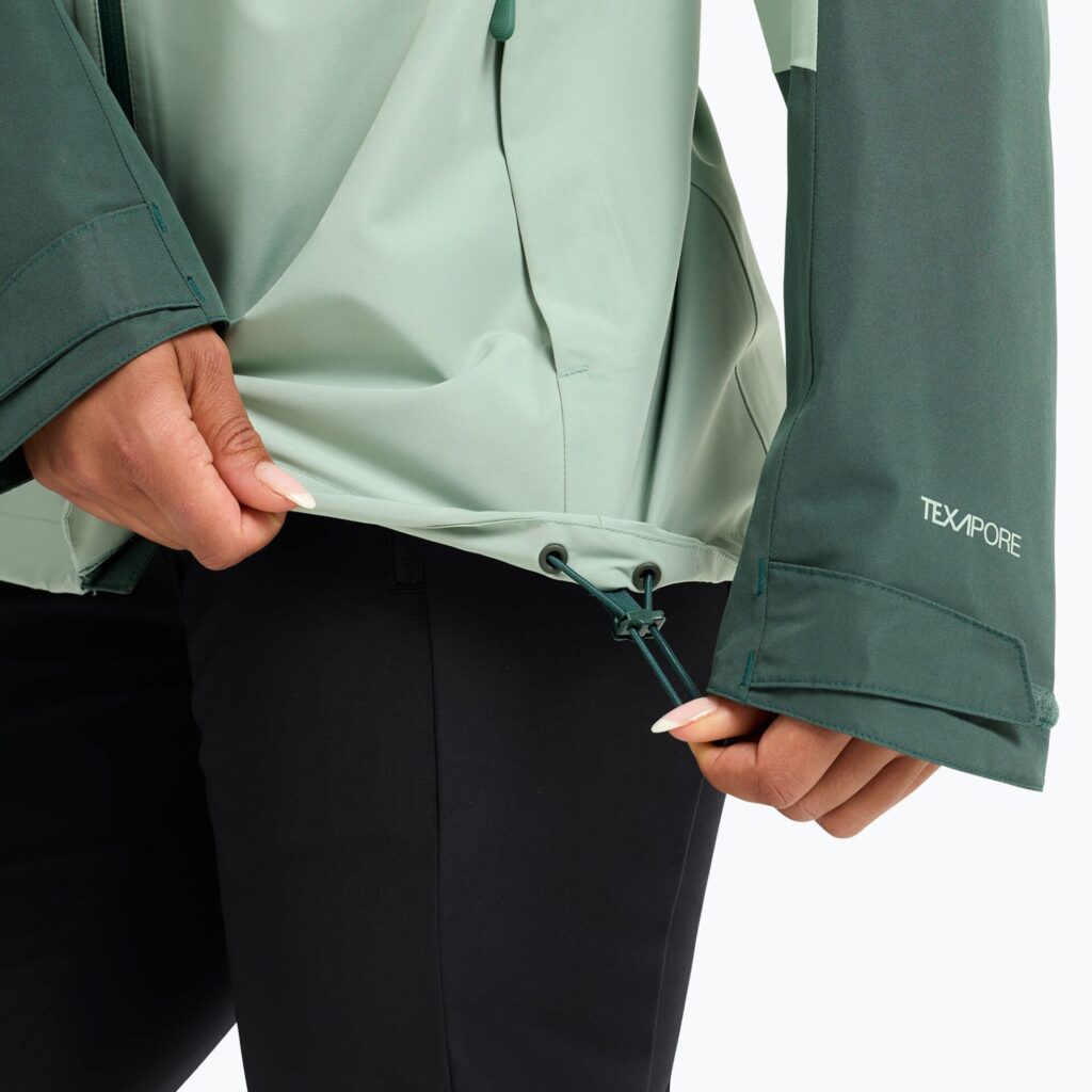 Женская непромокаемая курткаJack Wolfskin Wildbound 2L green zinnia