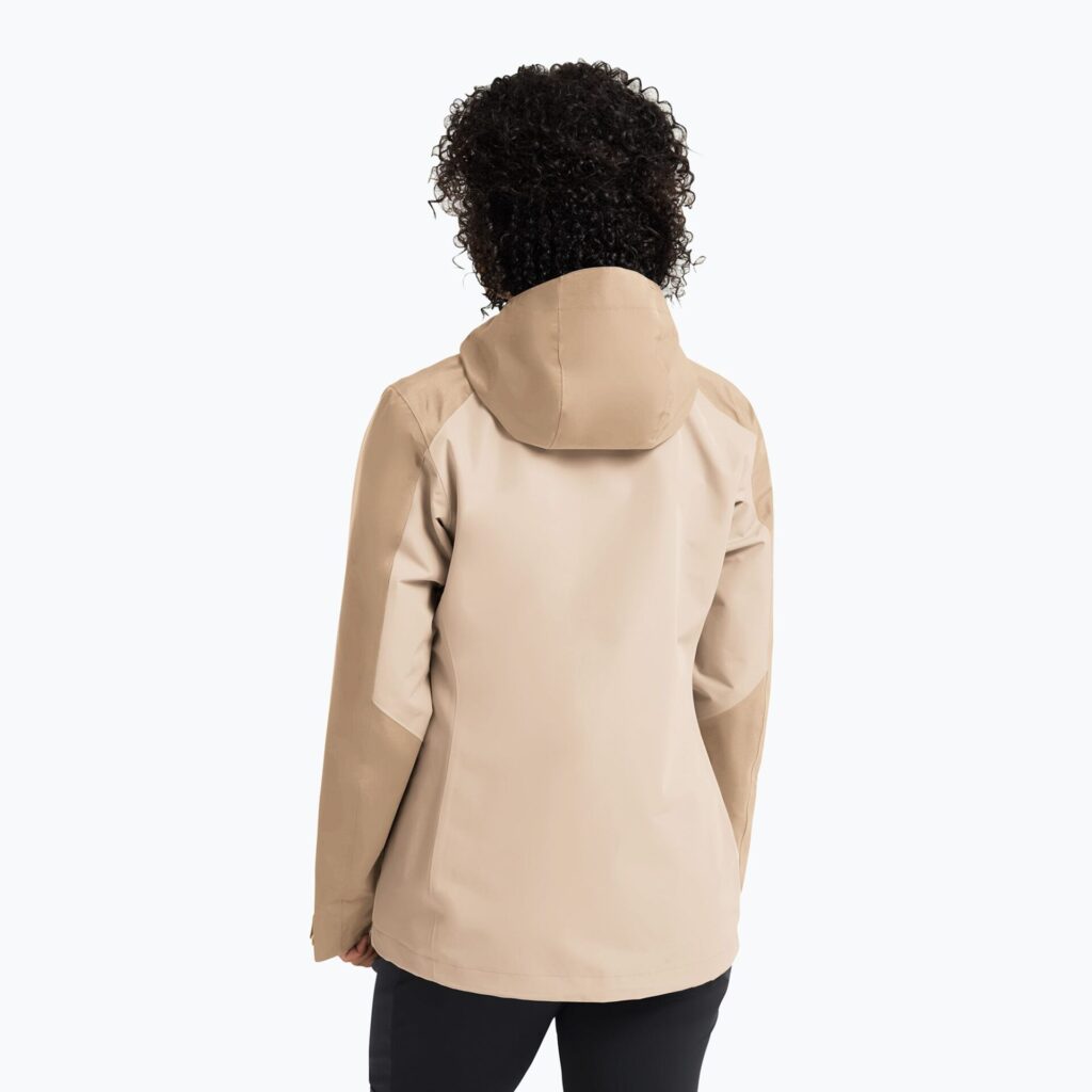 Женская непромокаемая курткаJack Wolfskin Wildbound 2L oyster