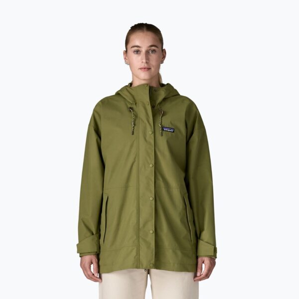Куртка женская Patagonia Outdoor Everyday Rain caper green