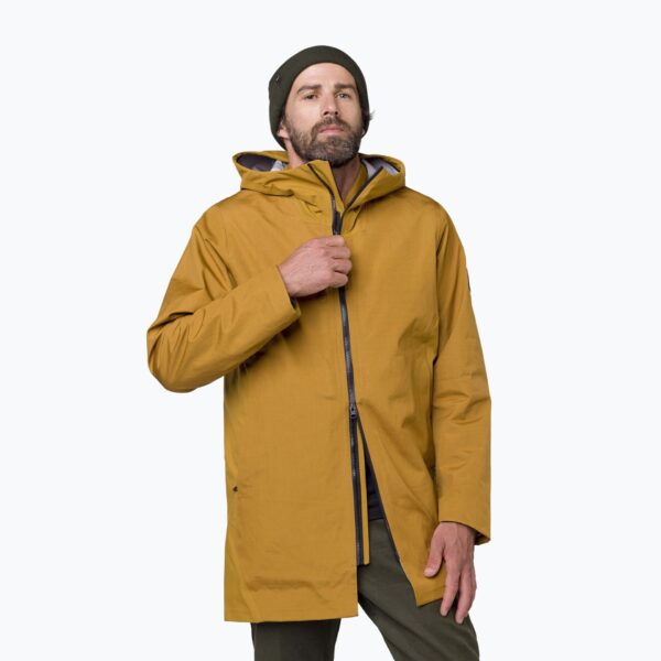 Куртка мужская Salewa Fanes 3L Ptx Hemp 2/1 Parka golden brown int.7020