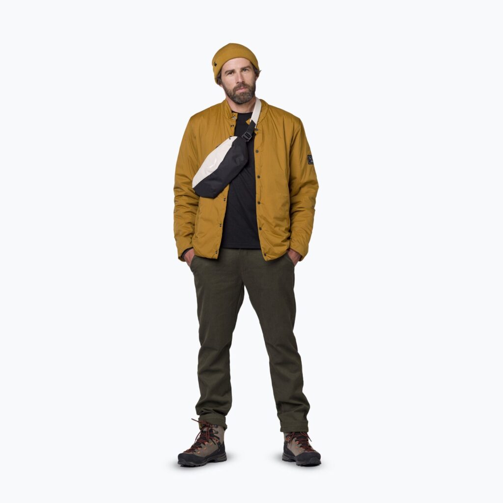Куртка мужская Salewa Fanes 3L Ptx Hemp 2/1 Parka golden brown int.7020