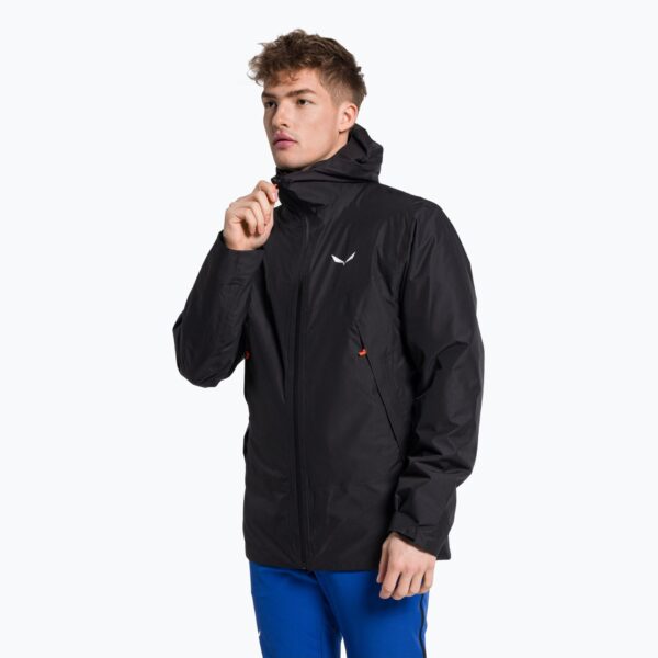 Куртка мужская Salewa Fanes PTX 2L Convertible black out