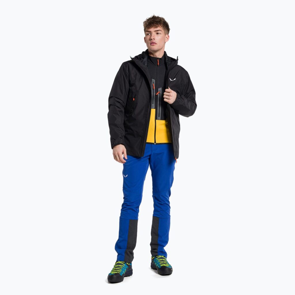Куртка мужская Salewa Fanes PTX 2L Convertible black out