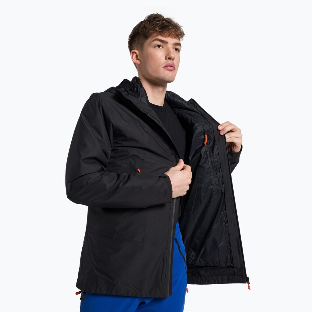 Куртка мужская Salewa Fanes PTX 2L Convertible black out