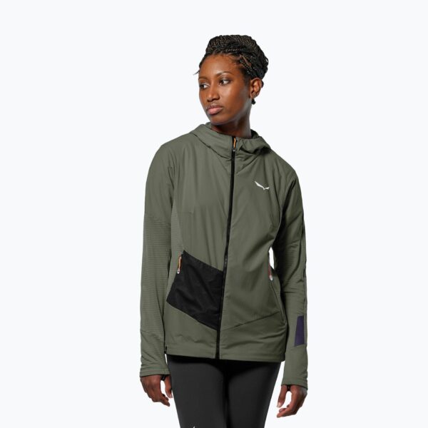 Куртка женская Salewa Pedroc Polarlite Wind Hood faded green