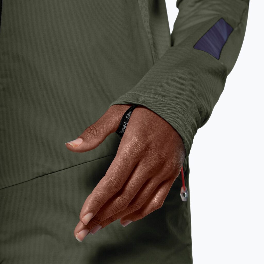 Куртка женская Salewa Pedroc Polarlite Wind Hood faded green