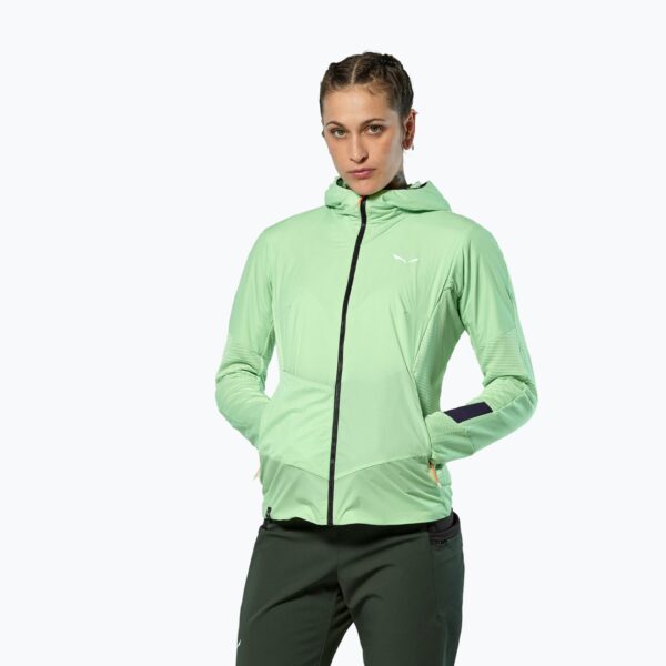 Куртка женская Salewa Pedroc Polarlite Wind Hood pastel green