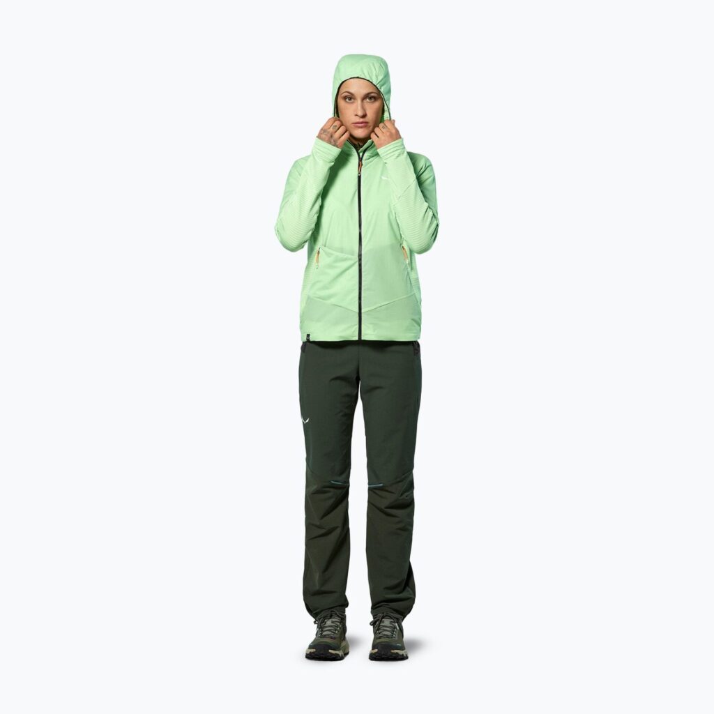 Куртка женская Salewa Pedroc Polarlite Wind Hood pastel green