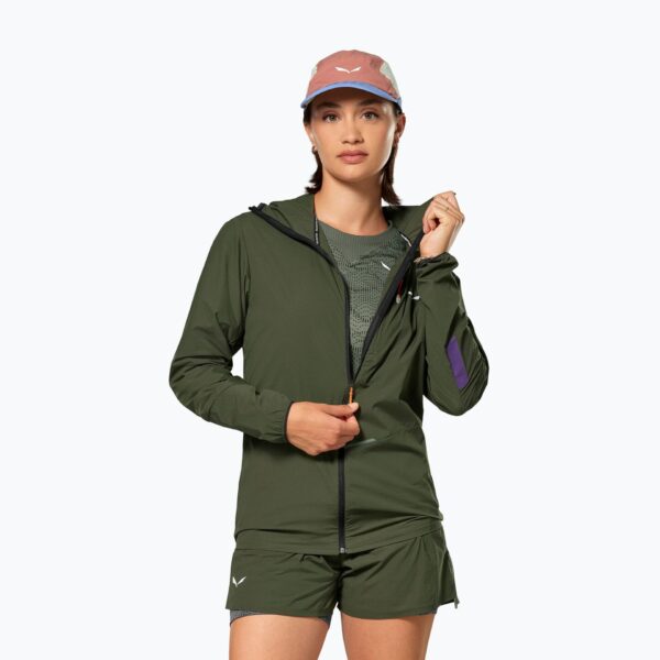 Куртка женская Salewa Pedroc Wind HD Light dark olive