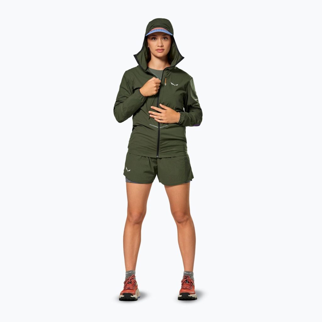 Куртка женская Salewa Pedroc Wind HD Light dark olive
