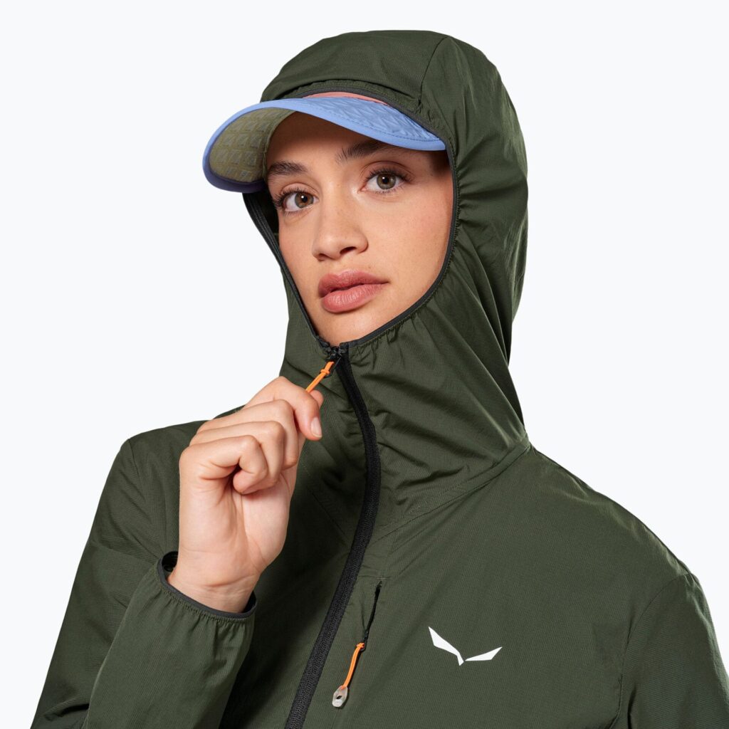 Куртка женская Salewa Pedroc Wind HD Light dark olive