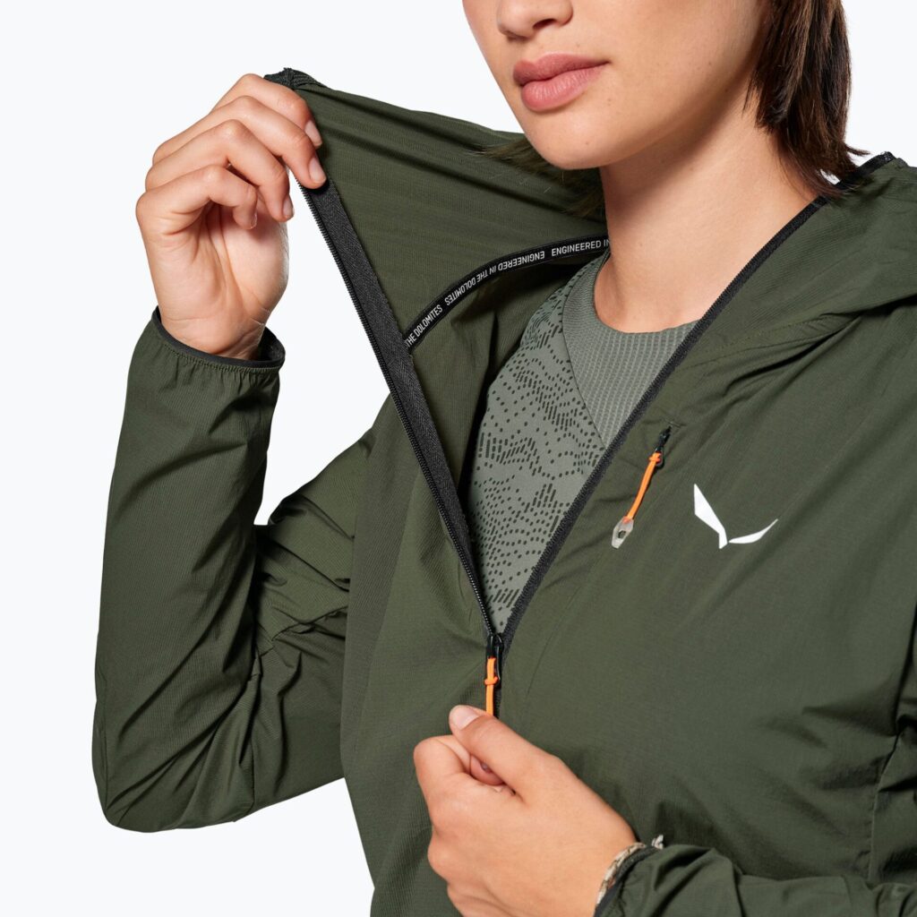 Куртка женская Salewa Pedroc Wind HD Light dark olive