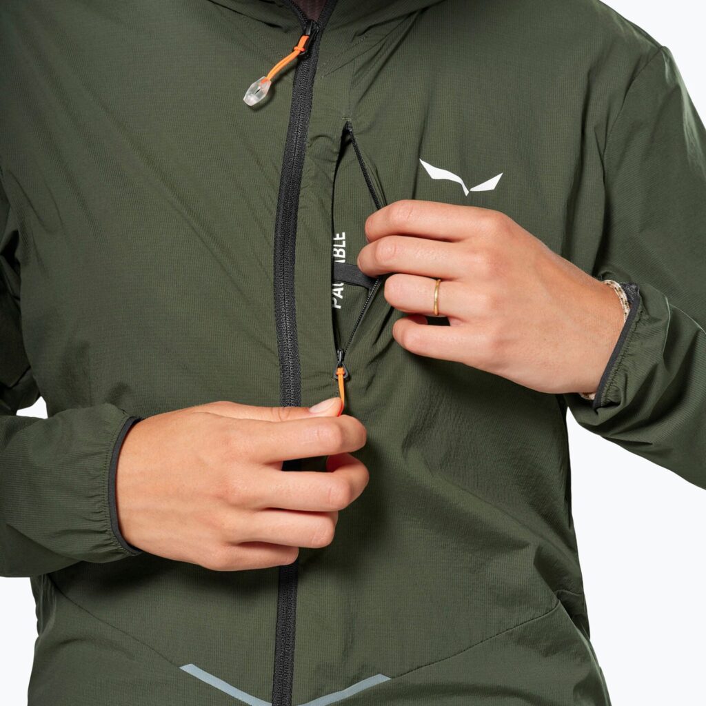 Куртка женская Salewa Pedroc Wind HD Light dark olive