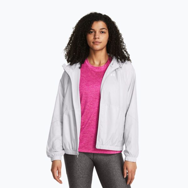 Куртка женская Under Armour Sport Windbreaker halo gray/white