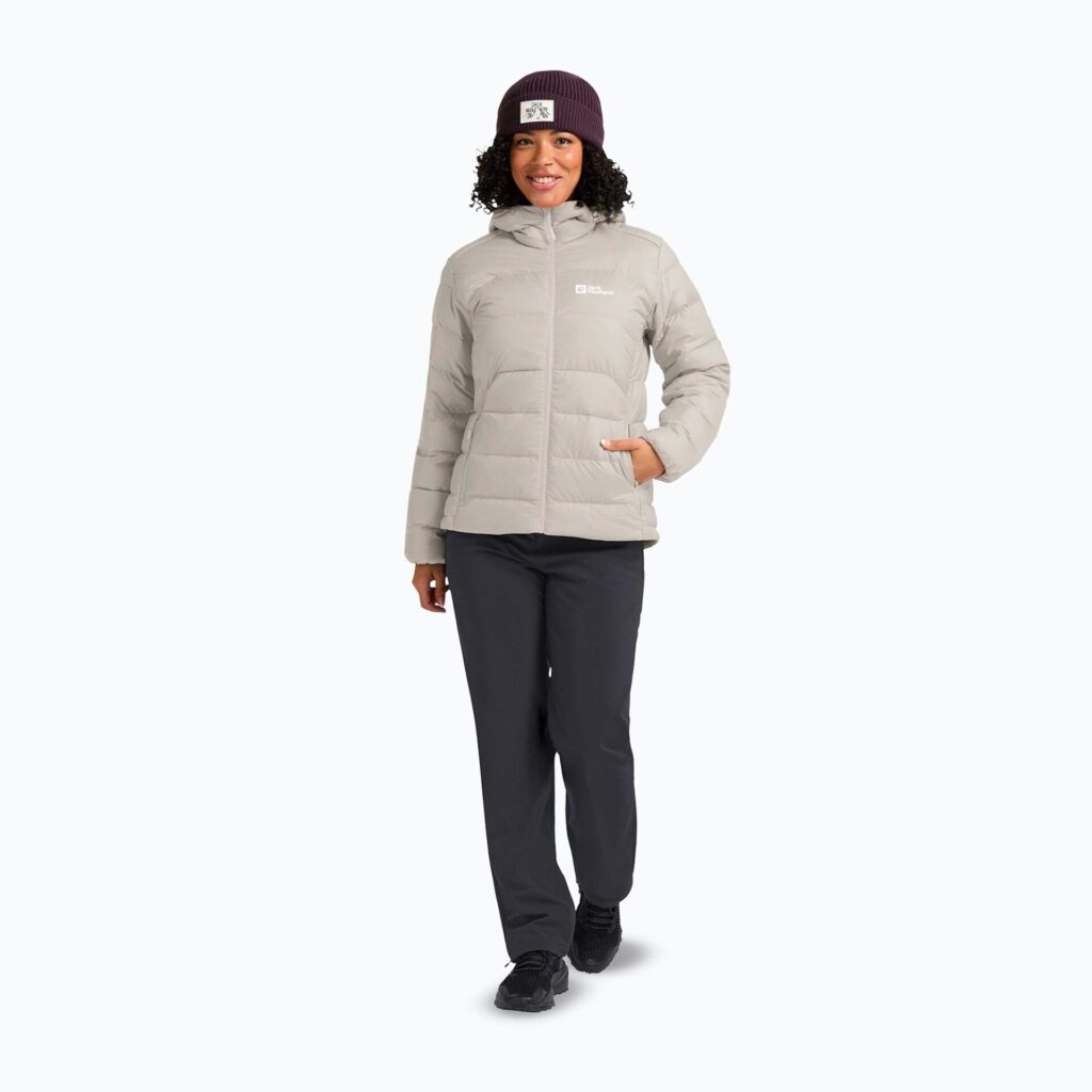 Куртка женская Ather Down Hoody pale sand