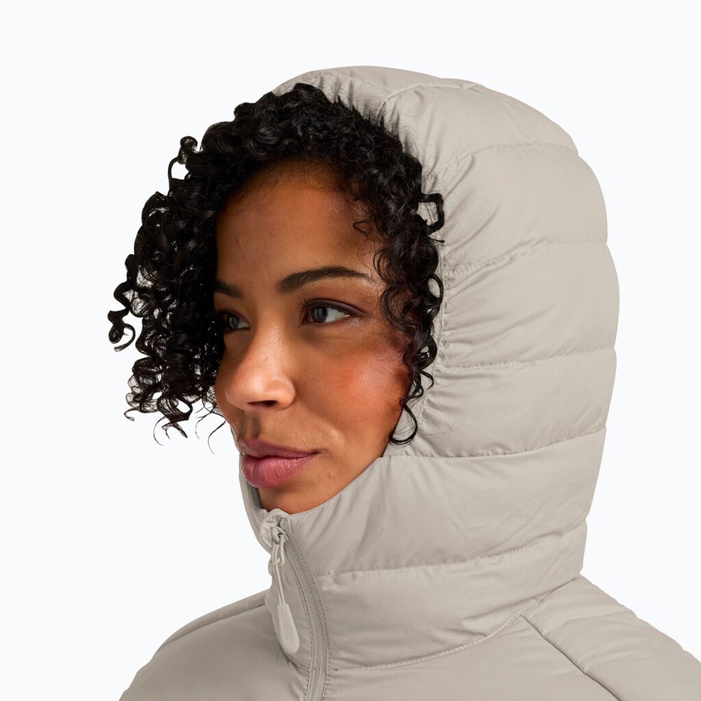 Куртка женская Ather Down Hoody pale sand