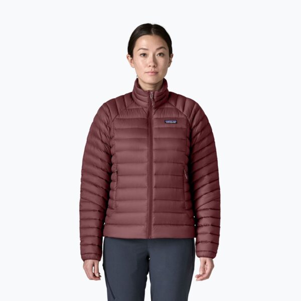 Куртка женская Patagonia Down Sweater dark ruby