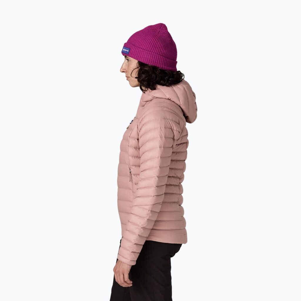 Куртка женская Patagonia Down Sweater Hoody moonrise taupe