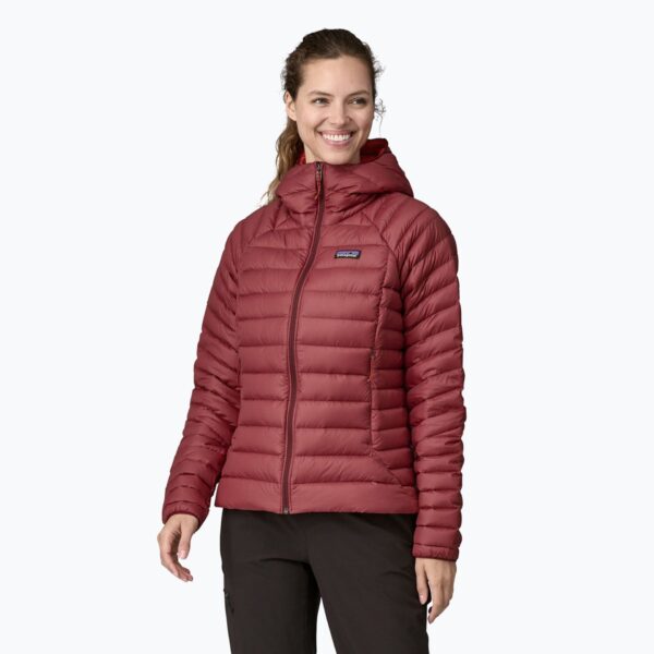 Куртка женская Patagonia Down Sweater Hoody oxide red