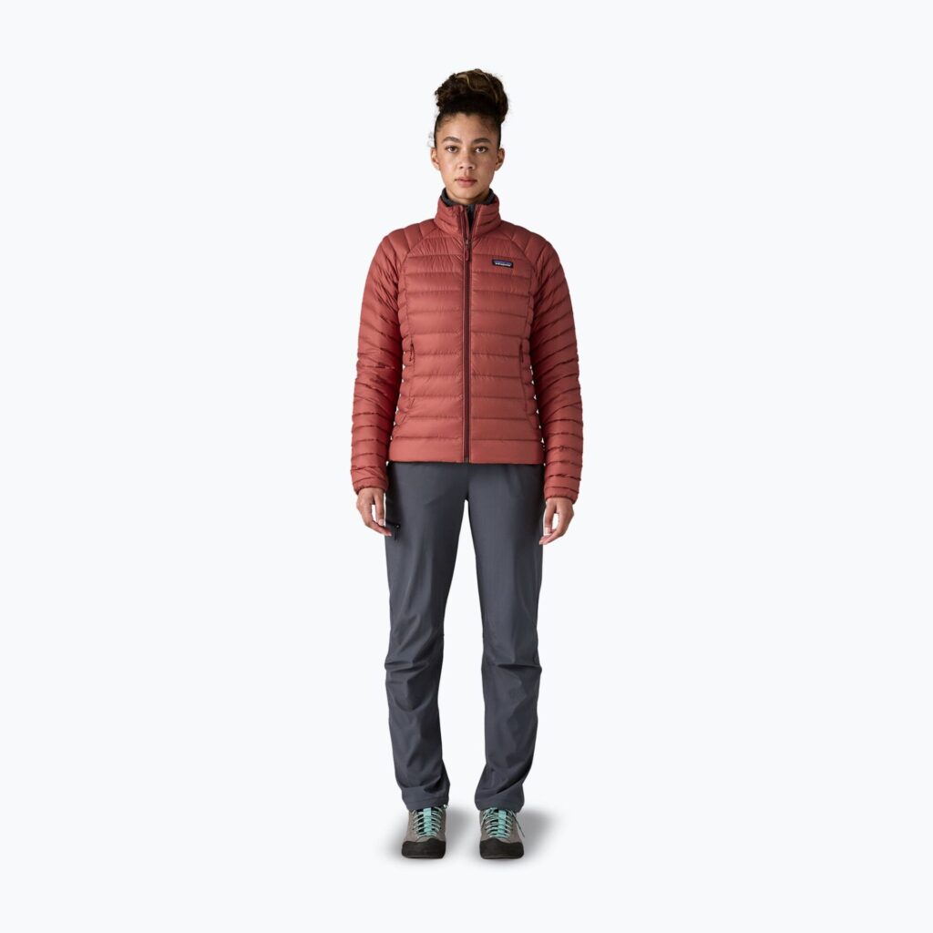 Куртка женская Patagonia Down Sweater potters red