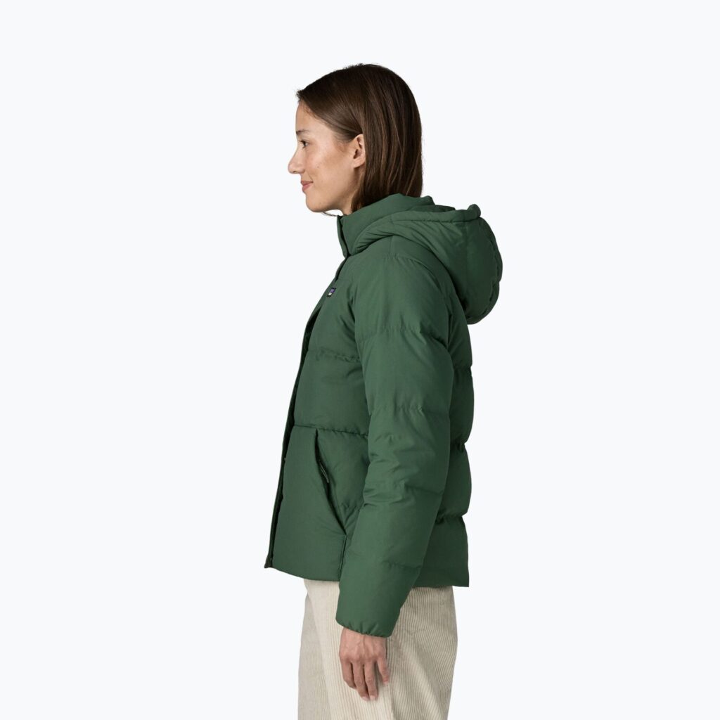 Куртка женская Patagonia Sisar Down Hoody canopy green