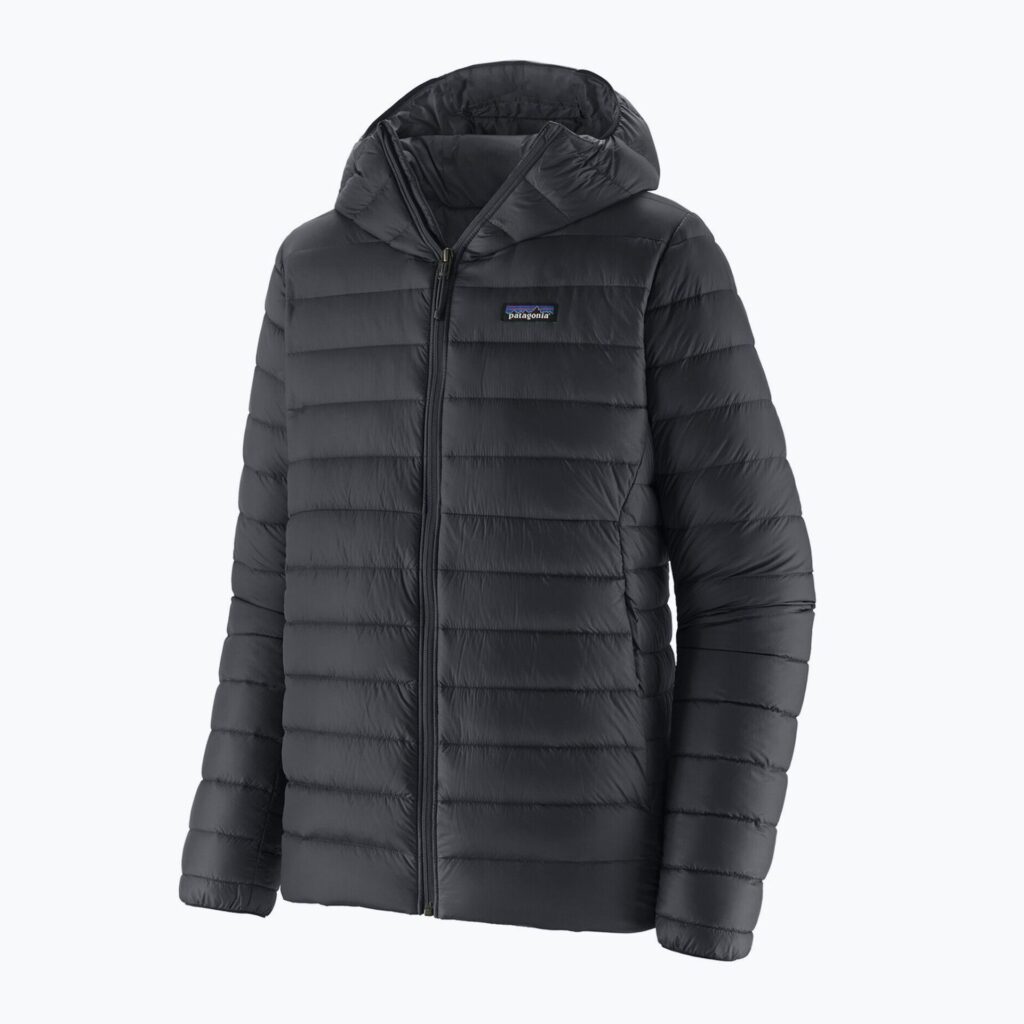 Куртка мужская Patagonia Down Sweater Hoody black