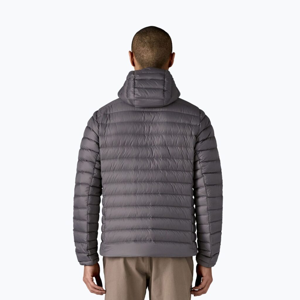 Куртка мужская Patagonia Down Sweater Hoody forge grey w/forge grey